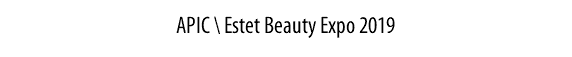 APIC \ Estet Beauty Expo 2019